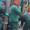 Trabajadores del Acueducto de Bogotá.