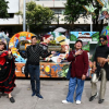 Imagen de personas LGBTI posando para la foto