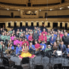Foto de una orquesta de Bogotá
