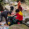 Funcionarios en operativo en el sector del Río San Francisco – Vicachá de Bogotá