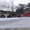 Foto de manifestaciones en Bogotá 