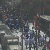 Foto de manifestaciones en Bogotá 