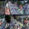 Foto de marchas en Bogotá