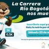 Imanen de la publicidad Carrera Río Bogotá.