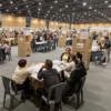 Foto de puestos de votación en Bogotá.