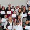 Pospenados graduados de curso de marketing digital.