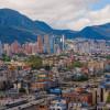 Foto panorámica de Bogotá.