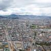 Foto panorámica de Bogotá.