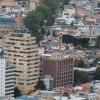 Fotografía panorámica de Bogotá