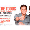 Imagen del cartel promocional del concierto de Silvestre en Bogotá.