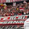 Gestor de diálogo frente a la hinchada de Santa Fe