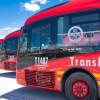 Foto de buses de TransMilenio