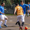 Foto del torneo microfútbol en Barrios Unidos de Bogotá.