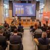 Foto del lanzamiento de 'Smart Talent' para posicionar a Bogotá en los servicios globales con multinacionales.
