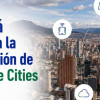 Foto panomárica de Bogotá desde al aire.