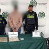 Foto del hombre capturado con más de 1.100 dosis de marihuana en Bosa.