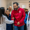 Foto de la visita del alcalde Carlos Fernando Galán al nuevo SER Candelaria La Nueva en Ciudad Bolívar.