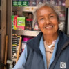 Foto de Adriana Villota, beneficiaria de quioscos IPES en Bogotá.