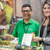 Foto de empresarios del programa ‘Bogotá Corazón Productivo’ en la feria Alimentec 2026.