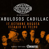 Imagen del afiche concierto de Lo Fabulosos Cadillacs en Estadio de Techo en Bogotá.