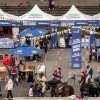 Foto del Gran Mercado Campesino de Bogotá que conectó a más de 200 productores con los capitalinos.