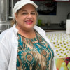 Foto de Rosa Murcia, beneficiaria de los Puntos Comerciales del IPES en Bogotá