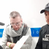 Foto de la captura Foster Martinson acusado de la muerte Natalia Villalba en Bogotá.