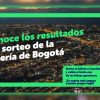 Pieza gráfica sobre la Lotería de Bogotá.