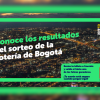 Pieza gráfica sobre la Lotería de Bogotá 