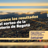 Pieza gráfica sobre la Lotería de Bogotá 