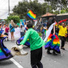Foto de marchas del orgullo LGBTIQ en Bogotá.