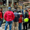 Foto del operativos de espacio público en Los Mártires, centro de Bogotá.