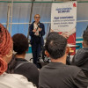 Foto de bogotanos y bogotanas accediendo a servicios de la Agencia Distrital de Empleo.