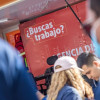 Foto de bogotanos y bogotanas asistentes a una de las Ferias de Empleo de 'Talento Capital' en Bogotá.