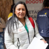 Foto de una bogotana accediendo a servios de la Agencia de Empleo de Bogotá.