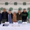 Siete de los ocho capturados.