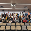 Foto de ciudadanos de la localidad de Suba en un auditorio 