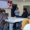 Asistentes a un taller de la Secretaría de la Mujer. 