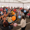 Foto de un grupo de ciudadanos haciendo actividades 