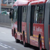 Foto de un bus de TransMilenio