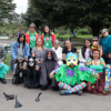Foto de un grupo de ciudadanos de la localidad de Barrios Unidos 