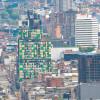Fotografía panorámica de Bogotá con vista hacia la localidad de Chapinero