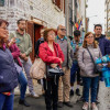 Imagen de un grupo de personas en una de las calles de Bogotá
