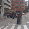 Foto de manifestaciones en Bogotá 