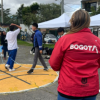 Foto de jovenes de la localidad Puente Aranda haciendo deporte 