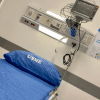Foto de una camilla de un hospital de Bogotá 