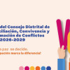 Elecciones del Consejo Distrital de Paz, Reconciliación, Convivencia y Transformación de Conflictos 2026-2029