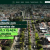 Foto de la página para acceder al permiso del Pico y Placa Solidario 