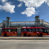 Foto de un bus de TransMilenio