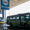 Foto de buses de TransMilenio